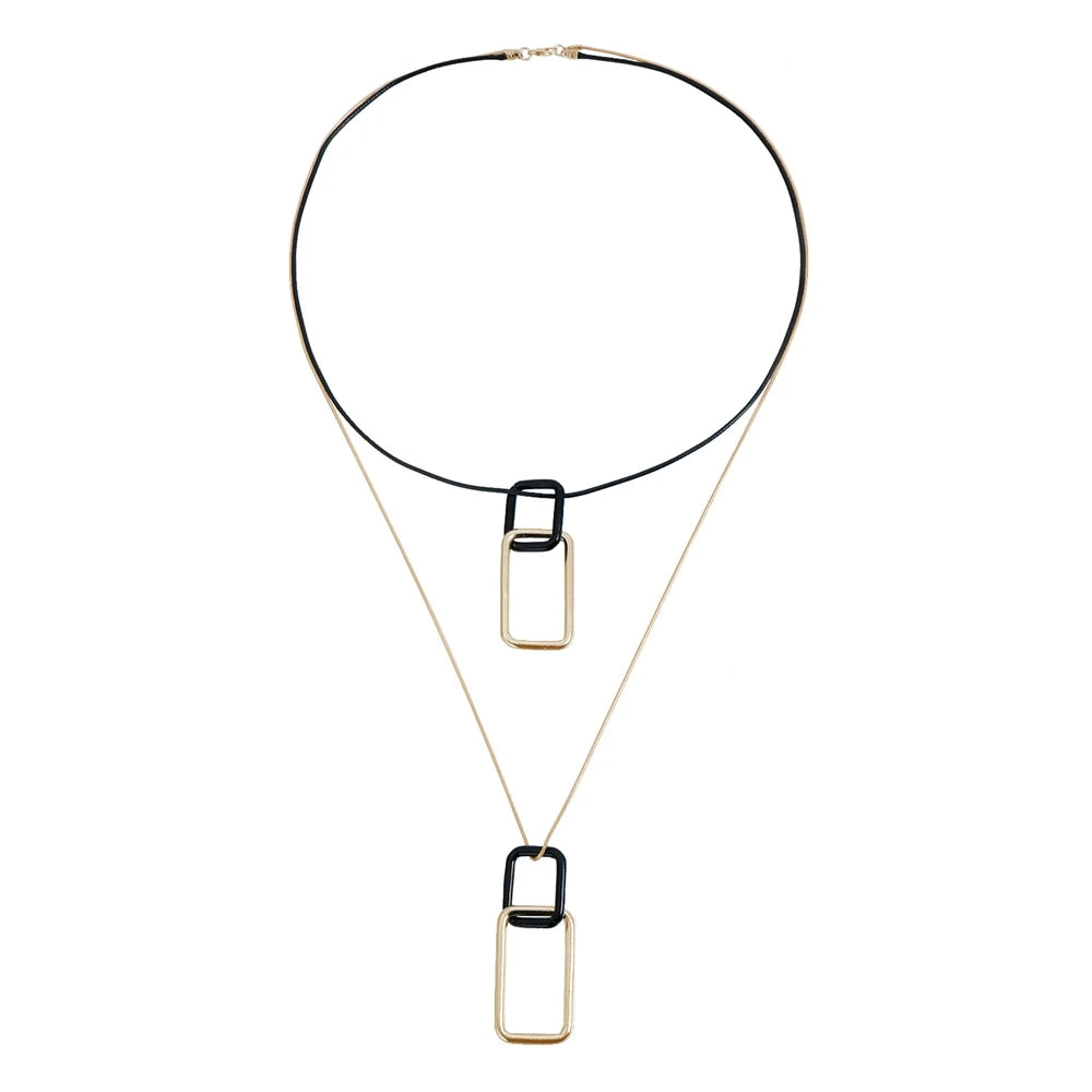 Fashion Simple Elegant Sweet Sweater Chains for Girls Stylish Glamorous Minimalistic Layered Wearing OOTD Jewelry for Women Lady