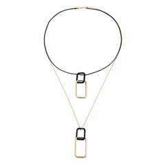 Fashion Simple Elegant Sweet Sweater Chains for Girls Stylish Glamorous Minimalistic Layered Wearing OOTD Jewelry for Women Lady
