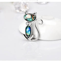 Fashion Sweet Retro Vintage Cat Cute Brooches for Girls Puppy Stylish Pins Jewelry for Women Ladies Accessories Chinese Supplier