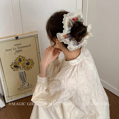 2025 Hot Sale Chic French Style Hair Ties for Women Elegant Hair Accessories for Ladies Ponytail Scrunchies for Girls & Women