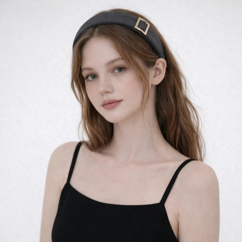 Fashion Solid Color Trendy Simple Wide Head Band for Girls Elegant Stylish Hair Band for Women Ladies Hair Accessories Chic