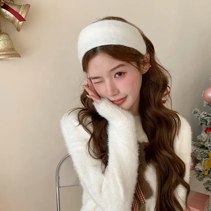 Women Solid Color Dilated Hairbands Fashion Elegant Simple Customized Wholesale in Stock Headbands Accessories for Female Causal