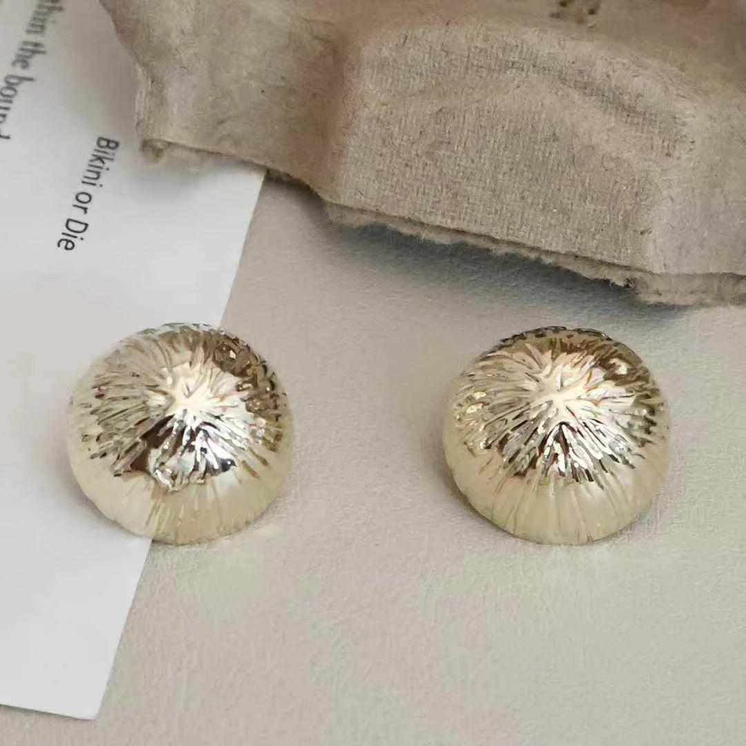Women Hot Sale New Design Latest Medium Stud Earring Trendy Fashion Elegant Dainty Charms Bulk Jewelry Accessories for Daily Use