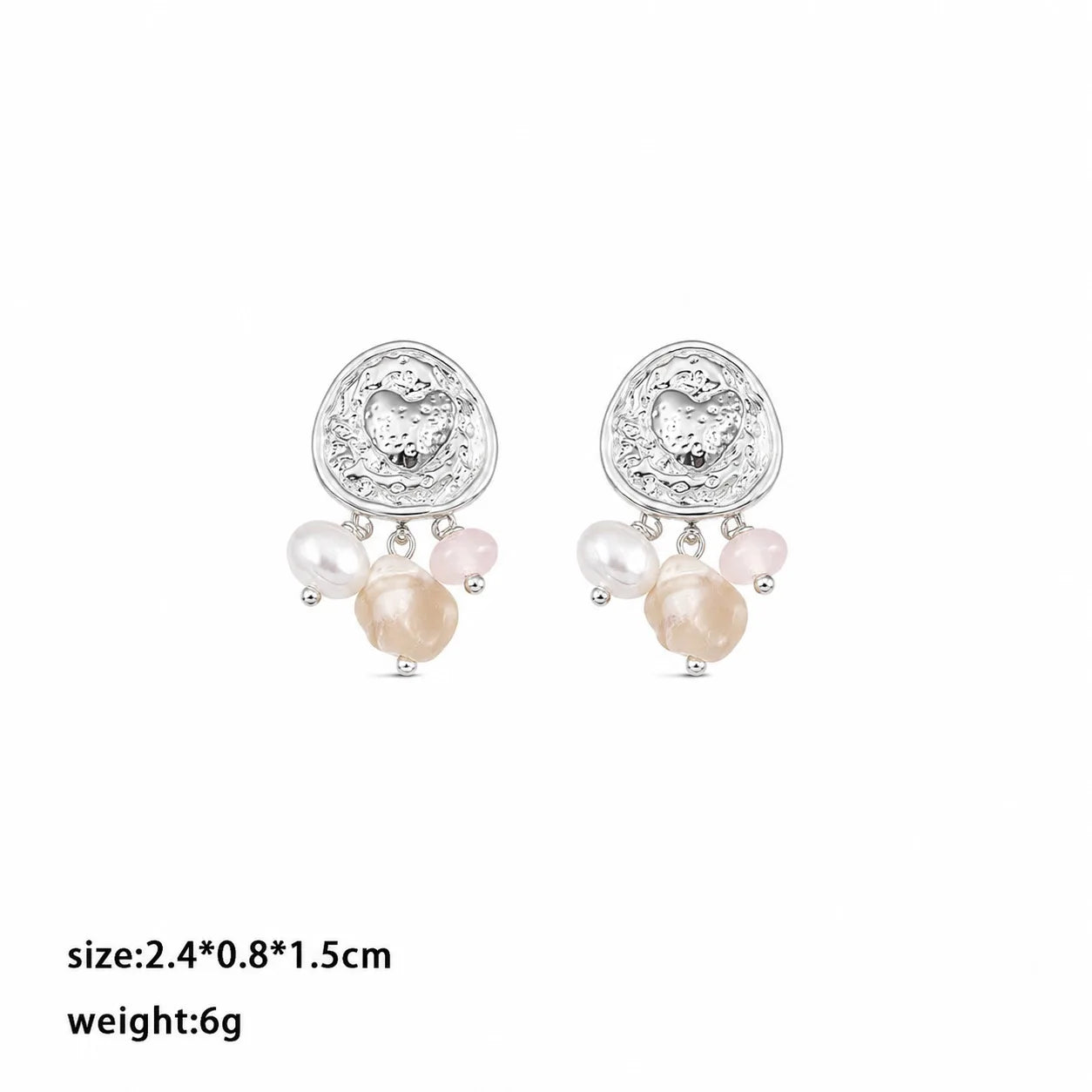 Fashion Turquoise Freshwater Pearl Shell Drop Earrings for Girls Boho Elegant Jewelry for Women Ladies Wholesale China Factory