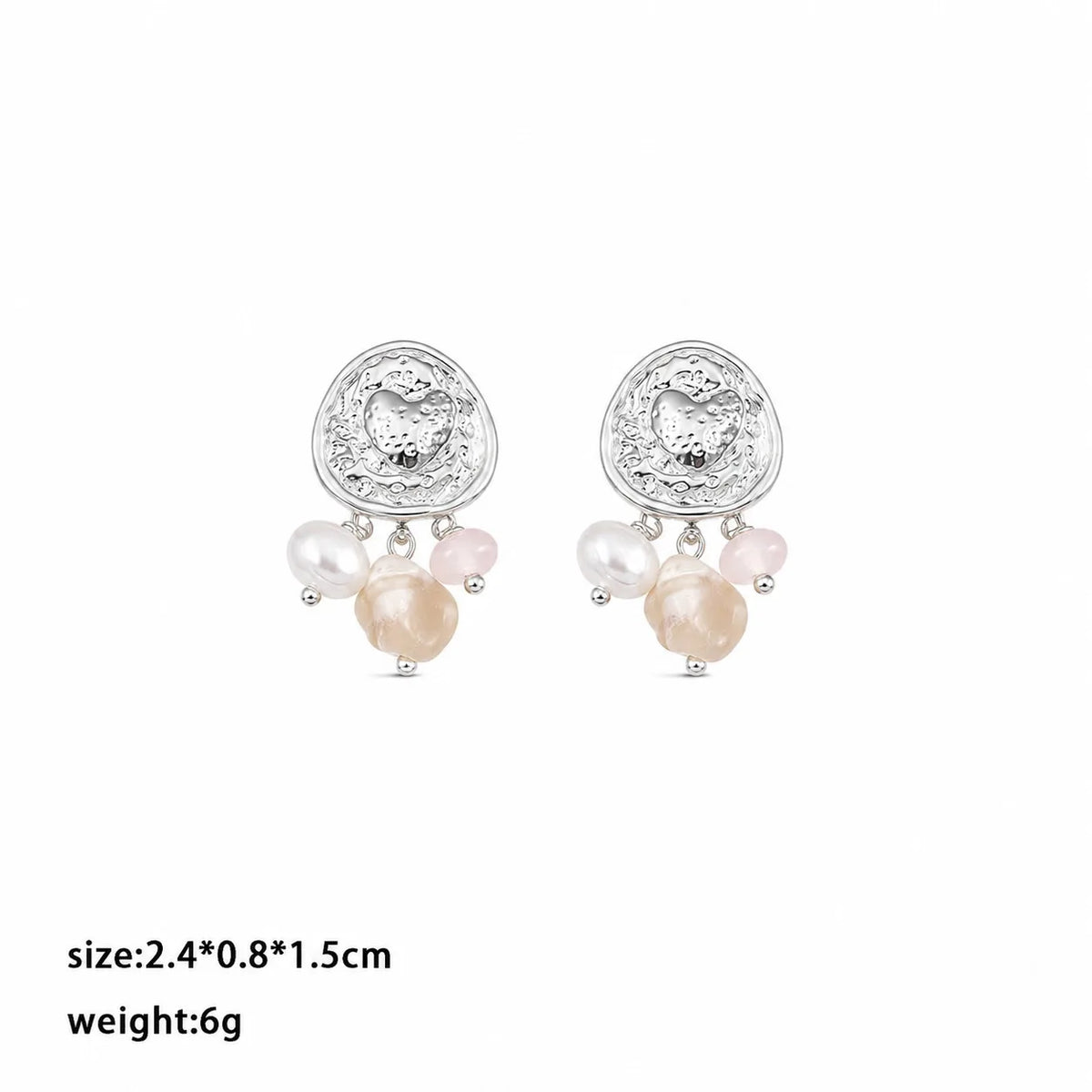 Fashion Turquoise Freshwater Pearl Shell Drop Earrings for Girls Boho Elegant Jewelry for Women Ladies Wholesale China Factory