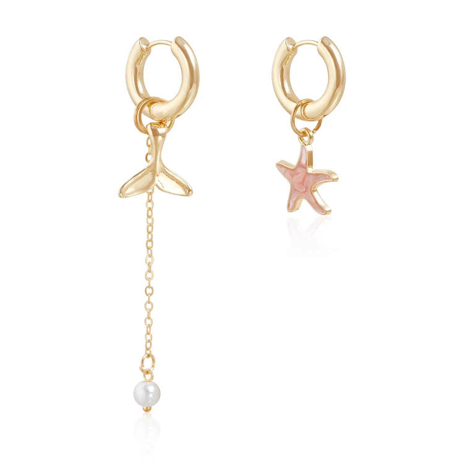 Fashion Sweet Sea Star Ocean Drop Earrings for Girls Cute Simple Elegant Jewelry for Women Ladies Accessories Chinese Supplier