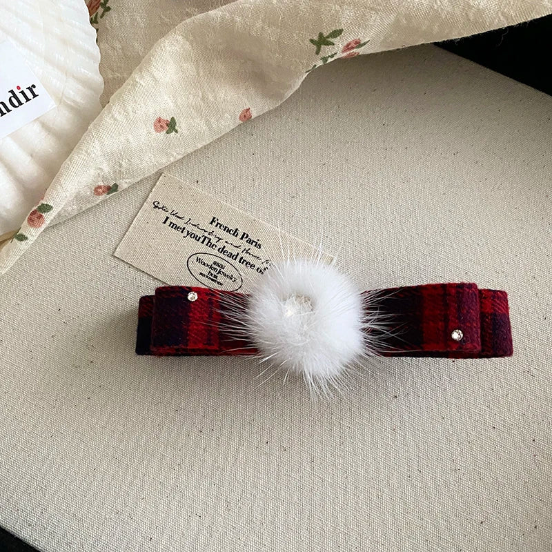Fashion Sweet Elegant New Year Hair Clips for Girls Trendy Stylish Cute Alligators for Women Ladies Hair Accessories in Stock