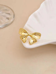 Refined Luxury Bowkont Glitter Rings for Girls Sweet Elegant Trendy Jewelry for Women Ladies Accessories Chinese Supplier