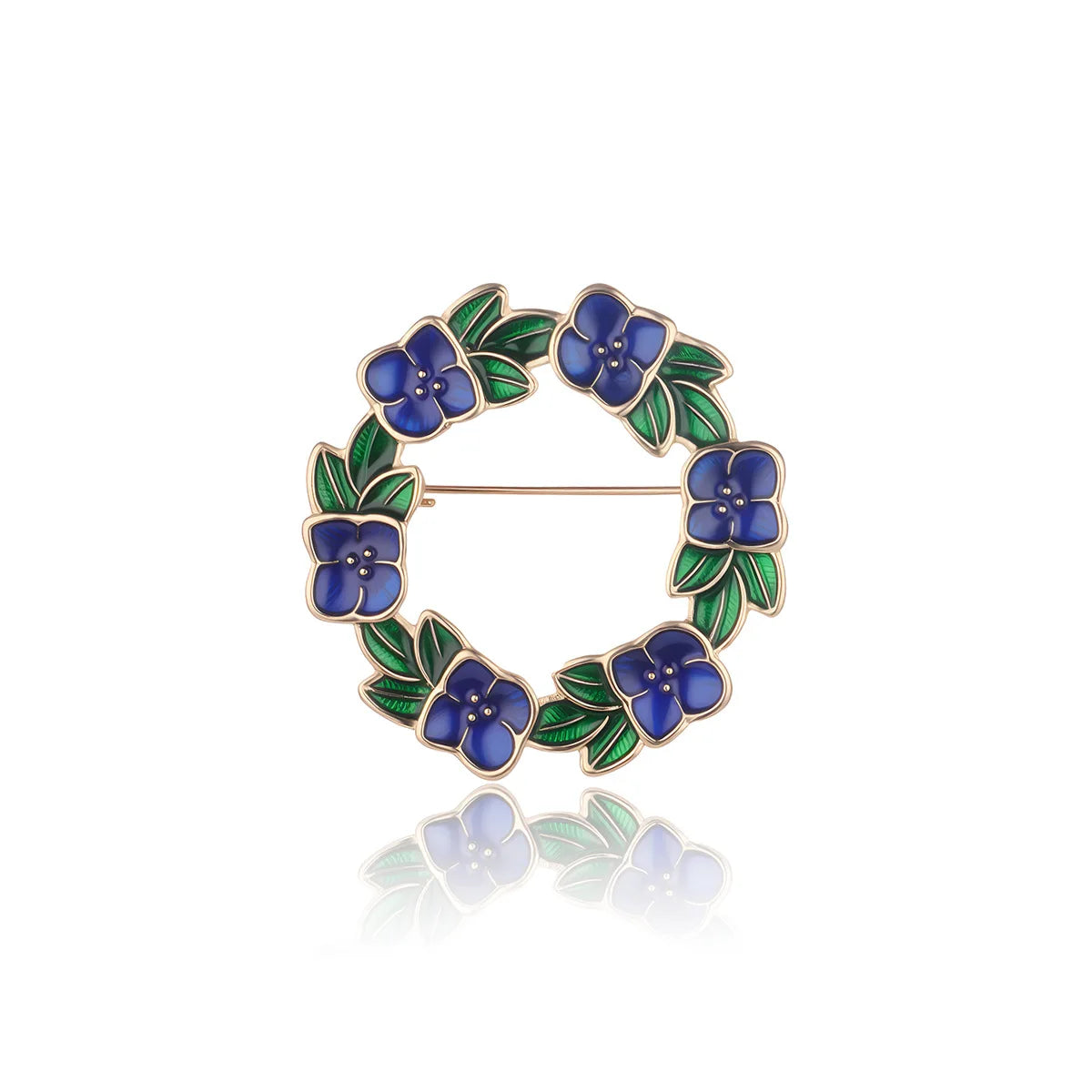 Fashion Luxury Flowers Sweet Floral Brooches for Girls Stylish Pins Jewelry for Women Ladies Accessories New Design Wholesale