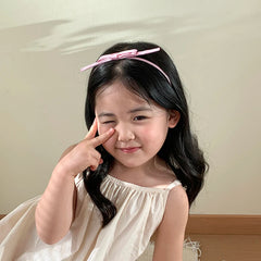 Simple Solid Color Sweet Cute Head Band for Baby Girls Fashion Classic Hair Band for Kids Child Hair Accessories in Stock