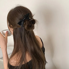 Ladies Solid Color Simple Small Alligator Clips Fashion Vintage Elegant Chic Customized in Stock Hair Clips Accessory for Causal