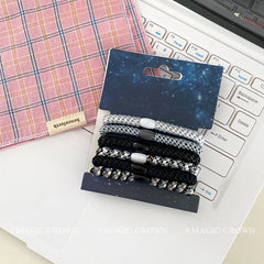 High Quality Elastic Scrunchies for Women and Girls Minimalist Hair Ties in Multiple Colors Casual Hair Accessories