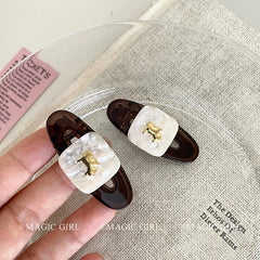 Fashion Cute Sweet Peppy Dog Animals Hair Clips for Girls Simple Glitter Alligators for Women Ladies Hair Accessories in Stock