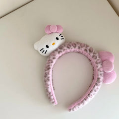 Girls Cat New Design Wide Headbands Sweet Cute Fashion Customized in Stock Hairbands Accessories for Women Holiday Causal Daily