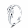 The opening is adjustable. / Silver