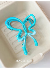 Candy Color Fashion Cute Sweet Hair Claw Clips for Girls Butterfly Kawaii Haarspange Clutch for Women Ladies Hair Accessories