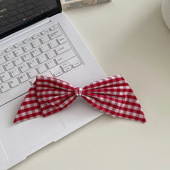 Sweet Cute Plaid Simple Hair Clips for Girls Elegant Trendy Stylish Haarspange for Women Ladies Barrettes Hair Accessories