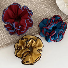 Fashion Sweet Cute Elegant Scrunchies for Baby Girls French Style Graceful Chic Hair Ties for Kids Children Hair Accessories