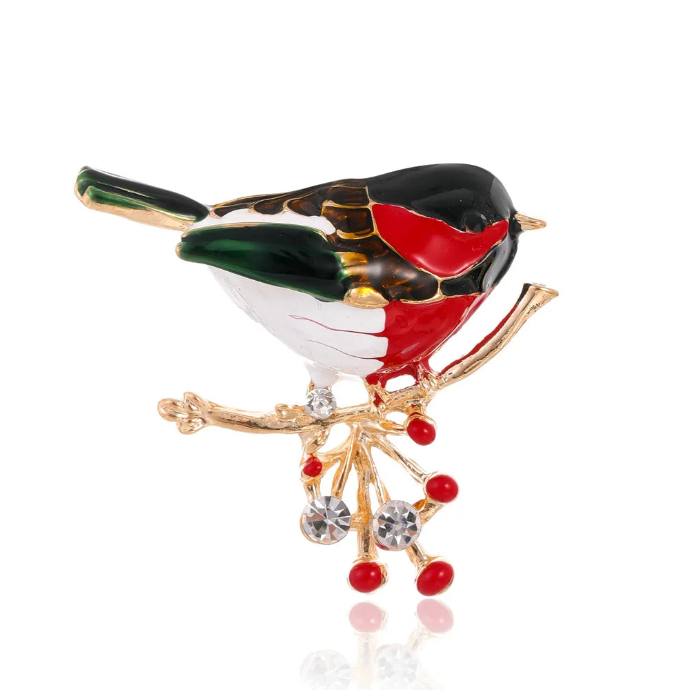 Fashion Birds Animals Sweet Trendy Brooches for Girls Stylish Cute Pins Jewelry for Women Ladies Accessories Chinese Supplier
