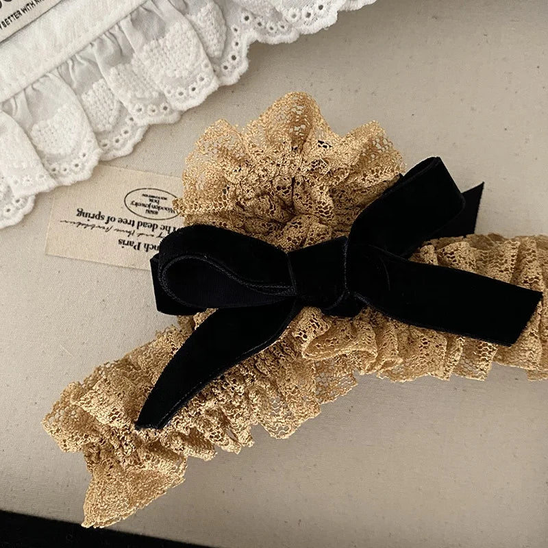 Fashion Vintage Sweet Elegant Trendy Hair Claw Clips for Girls Elegant Bowknot Hair Accessories for Women Ladies in Stock