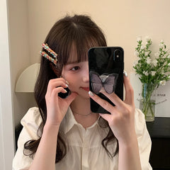 Glitter Sparkle Sweet Cute Hair Clips for Girls Fashion Trendy Stylish Alligator for Women Ladies Hair Accessories in Stock