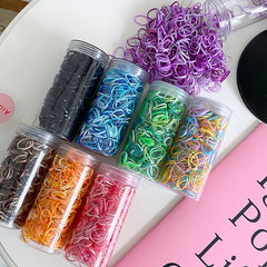 Fashionable Durable High Elastic Sweet Scrunchies Minimalistic Trendy Hair Ties for Baby Girls Kids Children Hair Accessories