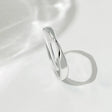 The opening is adjustable. / Silver(Single Male ring)
