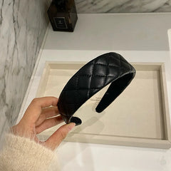 Ladies Girls Minimalistic Wide Hairbands Vintage Elegant Chic Fashion Customized in Stock Headbands Accessory for Women Causal