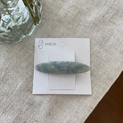 Simple Chic Solid Color Acetate Hair Clips for Girls Elegant Minimalistic Alligators for Women Ladies Hair Accessories Graceful