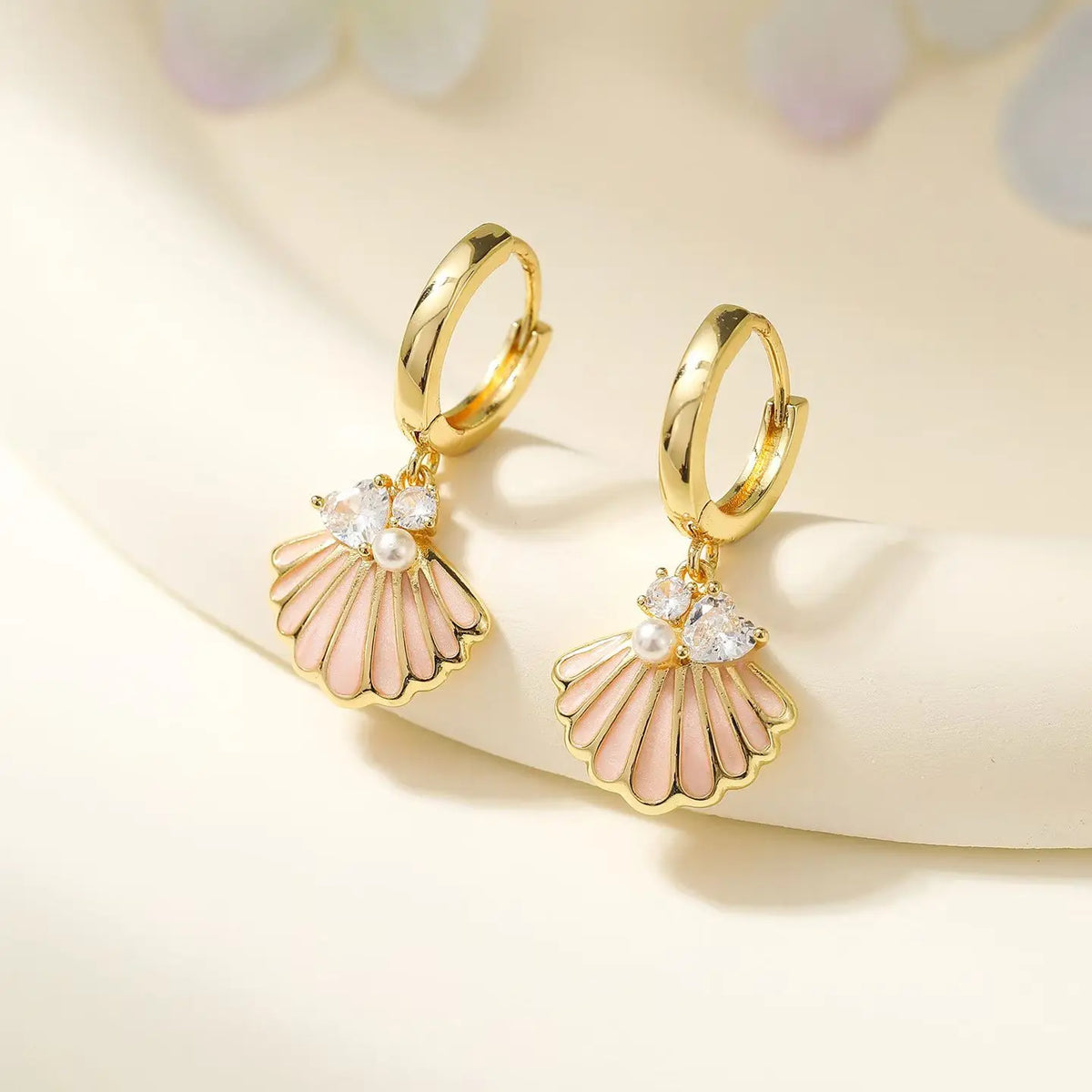 Vintage Chinese Style Art Deco Imitation Pearl Drop Earrings for Girls Elegant Sweet Jewelry for Women Ladies Accessories