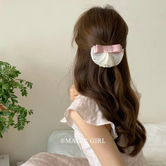 Classic Sweet Cute Bowknot Dressed Hair Clips Barrettes Women Ladies Hair Accessories for Party Stock Trendy Fashion