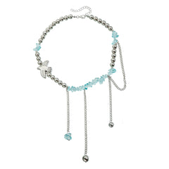 Fashion Link Animals Birds Beads Necklaces for Girls Trendy Stylish Sweet Glamorous Jewelry for Women Ladies Accessories Chic