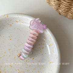 Animals Cartoon Telephone Wire Hair Ties Cute Sweet Fashion Scrunchies for Kids Children Teens Hair Accessories in Stock