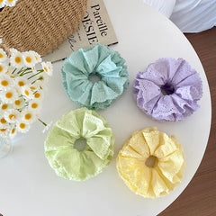Kids Solid Color Multiple Layer Ponytail Holder Sweet Candy Color Fashion Wholesale in Stock Hair Ties Accessories for Children
