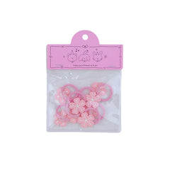 Simple Minimalistic Pink Solid Color Scrunchies for Baby Girls Cute Sweet Fashion Hair Ties for Kids Hair Accessories in Stock