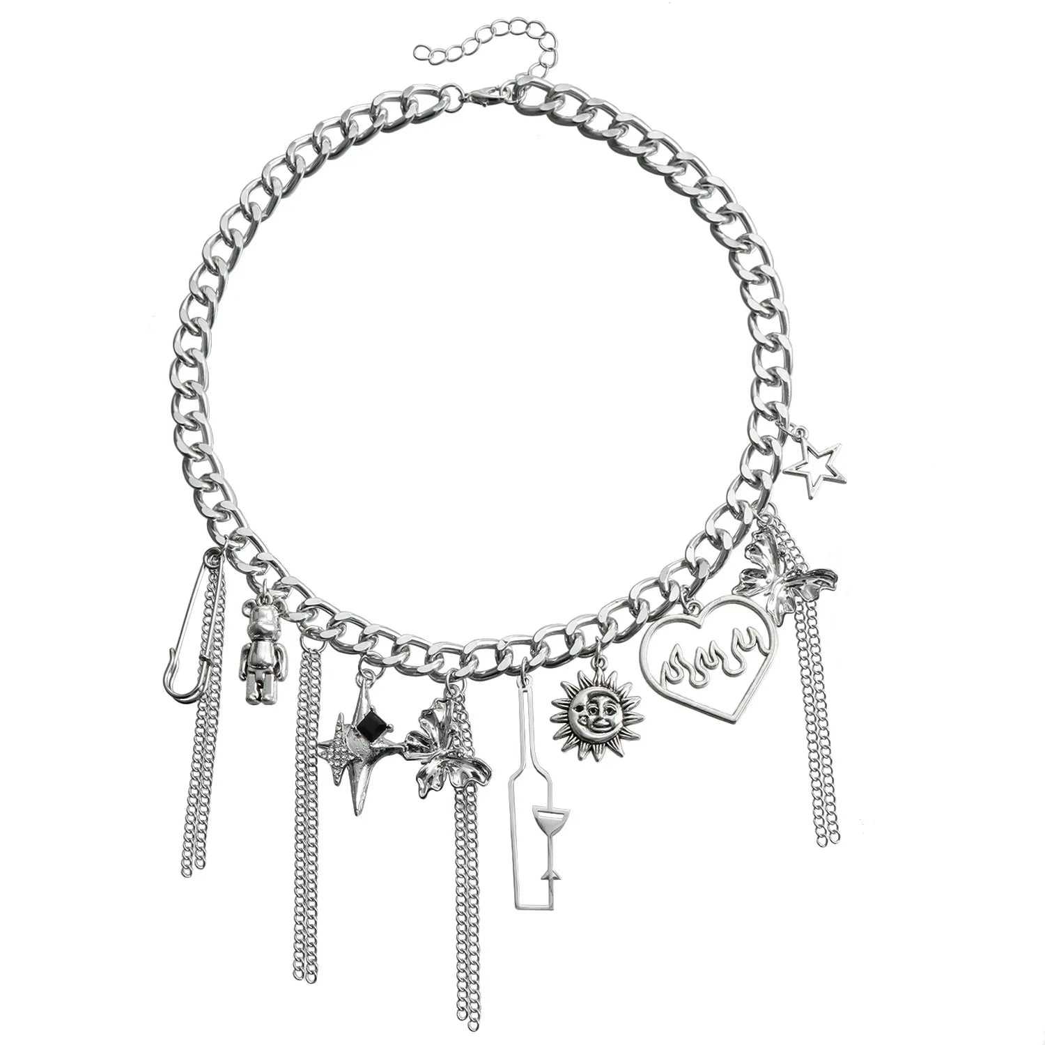 Fashion Luxury Glamorous Necklaces Drop Art Deco Dainty Jewellry for Women Ladies Female Accessories Chinese Supplier Wholesale