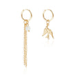 earrings in gold