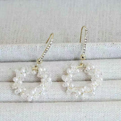 Sweet Elegant Fashion Trendy Fairy Drop Earrings for Girls Tassel Graceful Glamorous Jewelry for Women Ladies Accessories Chic