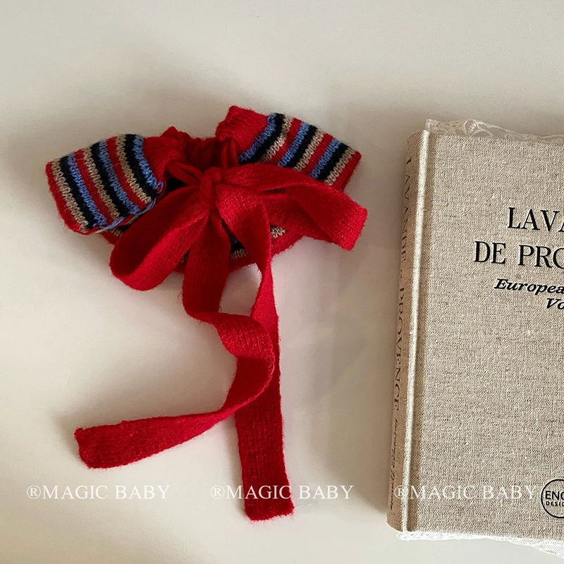 Fashion Simple Chinese Style Scrunchies for Baby Girls Cute Sweet Elegant Hair Ties for Kids Children Hair Accessories in Stock