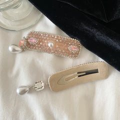 Stunning Chic Luxurious Hair Clips for Girls Princess Style Pink Glitter Haarspange for Women Ladies Hair Accessories Fashion