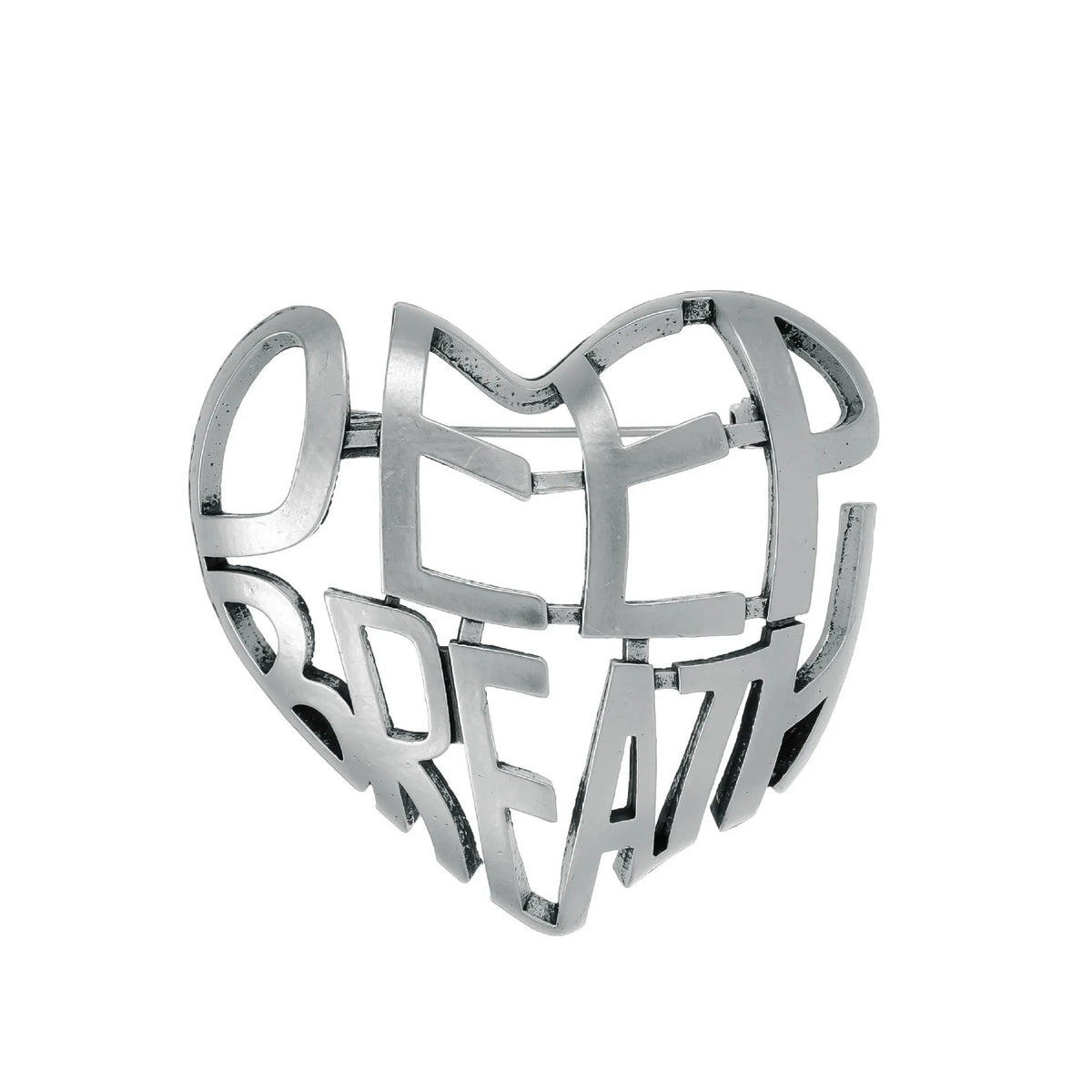 Fashion Simple Heart Shaped Sweet Brooches for Girls Cute Minimalistic Pins Jewelry for Women Ladies Accessories New Design