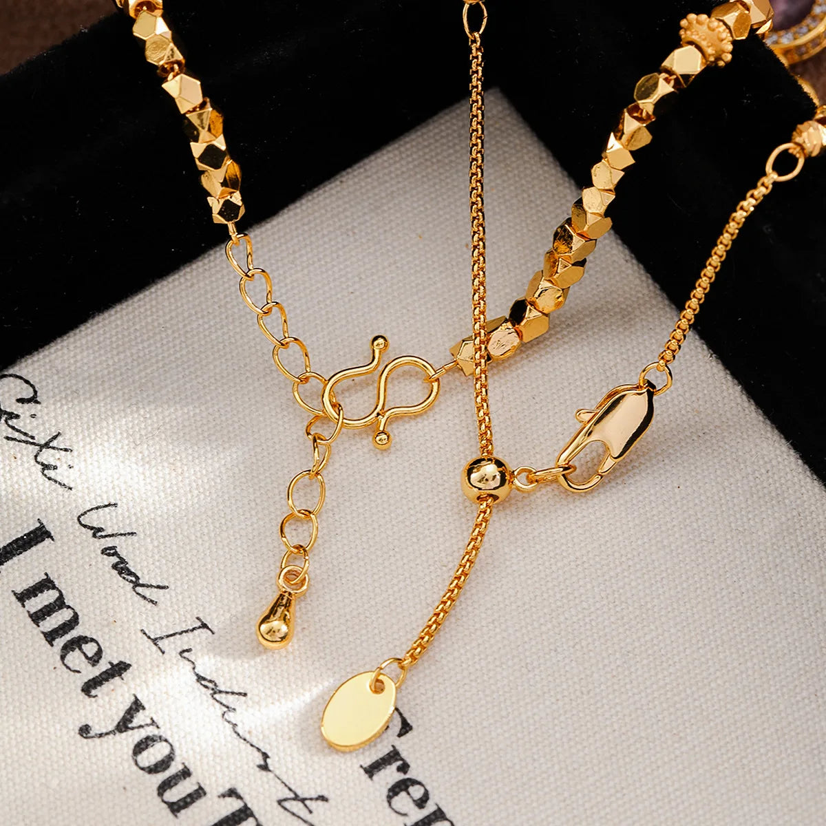 Fashion Copper 18K Gold Bracelets for Girls Crystal Lobster Clasp Jewelry for Women Ladies Wholesale China Manufacturer Bulk