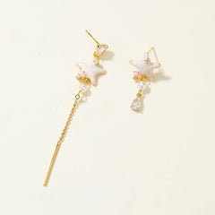 Fashion Luxury Tassel Dainty Drop Earrings for Girls Elegant Charms Art Deco Jewelry for Women Lady Accessories Chinese Supplier