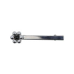 Hot Sale Silver Flower Small Alligator Clips Fashion Simple Chic Elegant in Stock Hair Claw Clamps Accessories for Women Daily