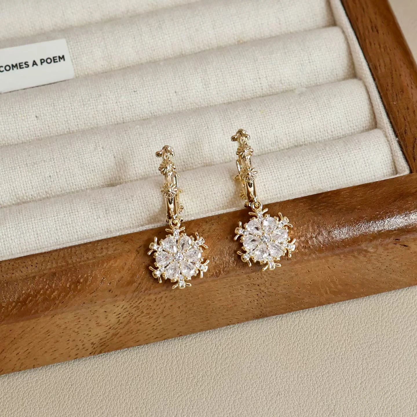 Female Latest New Design Irregular Shape Small Drop Earring Fashion Elegant Luxurious Dainty High Quality Bulk Jewelry Accessory