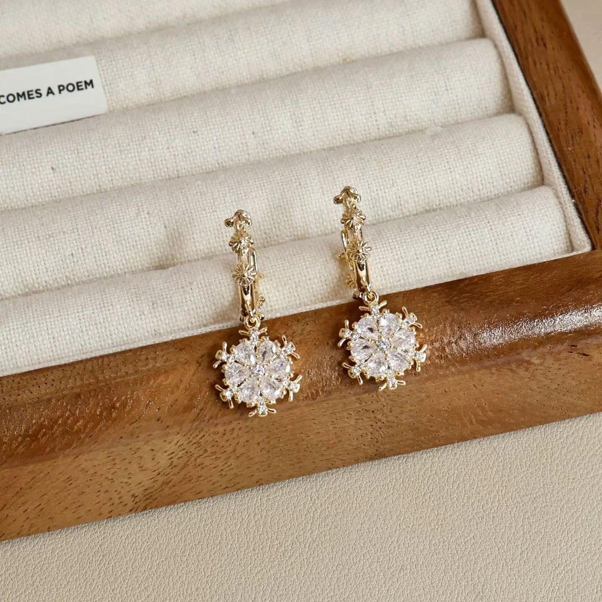 Female Latest New Design Irregular Shape Small Drop Earring Fashion Elegant Luxurious Dainty High Quality Bulk Jewelry Accessory