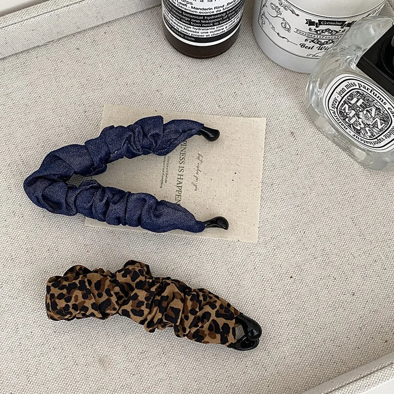 Ladies Autumn Winter Hot Sale New Design Banana Clips Elegant Fashion Chic Customized in Stock Hairpins Accessories for Office
