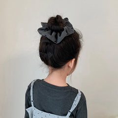 Fashion Cute Sweet Kitty Cat Polka Dot Cartoon Hair Ties for Baby Girls Kawaii Scrunchies for Kids Child Hair Accessories Chic