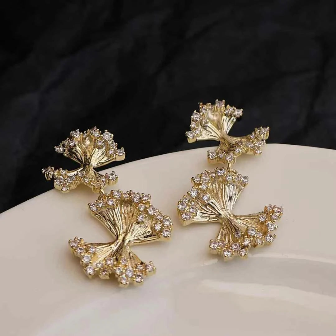 Simple Classic Fashion Minimalistic Bowknot Drop Earrings for Girls Luxury Dainty Elegant Jewelry for Women Ladies Accessories