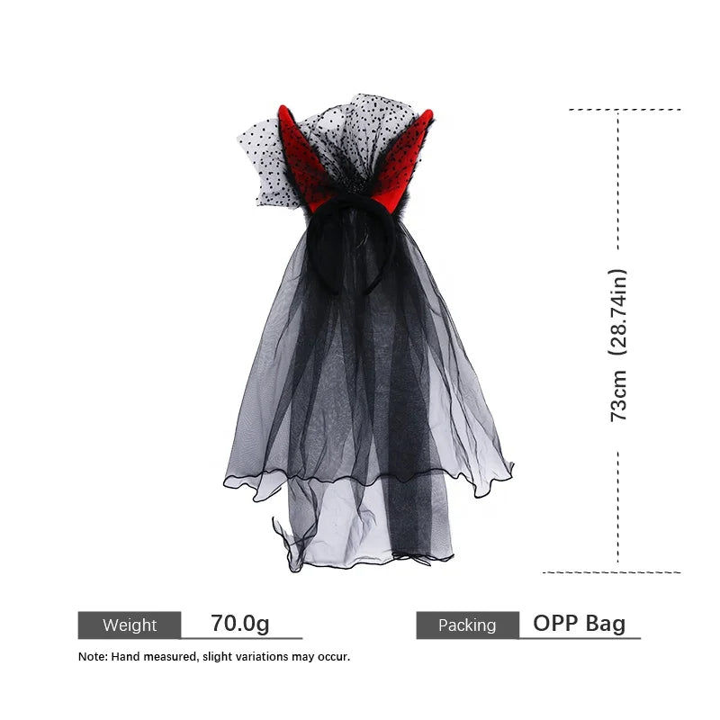 Women Hot Sale Halloween Festival Celebration Glowing Version Hairbands Fashion Elegant Bulk Order in Stock  Headbands Accessory